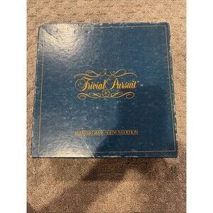 Trivial Pursuit Master Game Genus Edition No. 7 Vintage 1981 - Complete Game